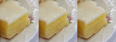 Frosted Gluten Free Lemon Squares