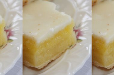 Frosted Gluten Free Lemon Squares