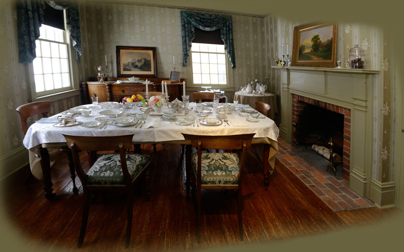 Table Setting at Lynde House