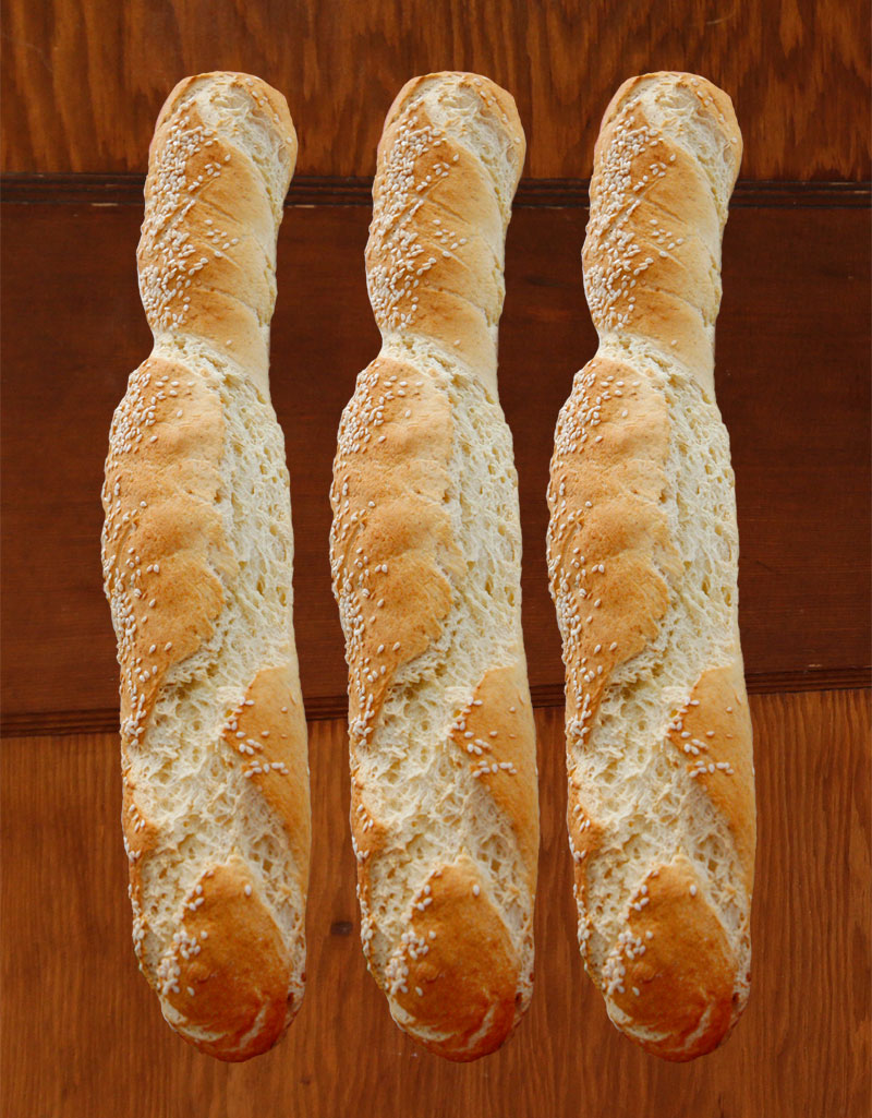 Artisan Gluten-Free Baguettes