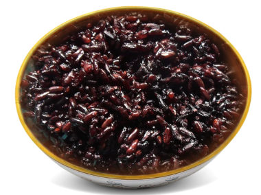 Bowl of Black Rice